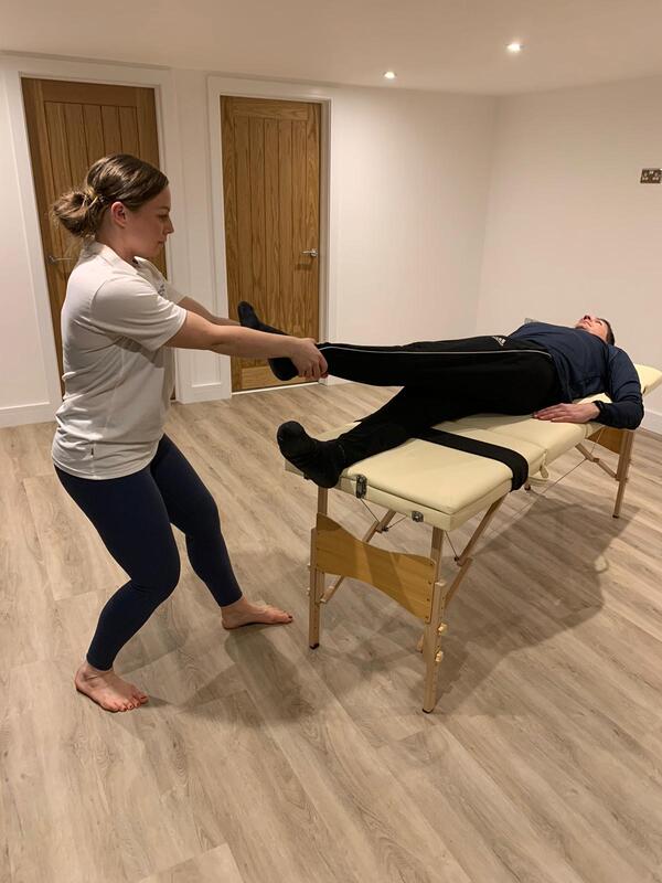 range of motion with fascial stretch therapist