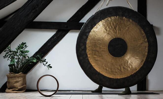 Gong for sound bath