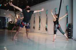 Bounce Bungee fitness class in Singapore