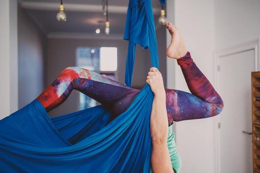Best Aerial Yoga for beginners in Singapore