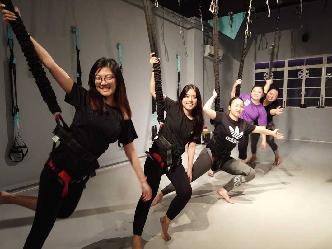 bungee training centre great workout exercise & dance